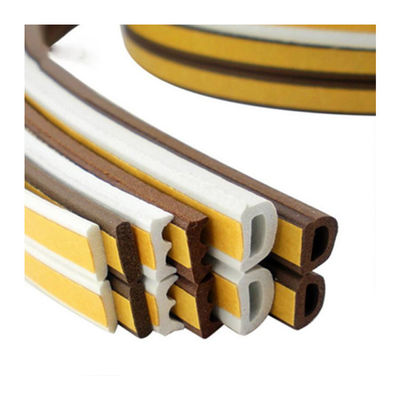 Pencere ve kapı mühürleri için 3-50mm Genişlik CLJ EPDM köpük hava baskısı 3-25mm Yığın yüksekliği KARA/ÇİRİ/KARA/BEYİK/BİRKİR RENGLER