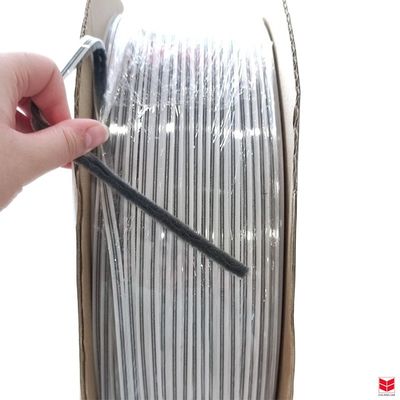 Daire CLJ Yumuşak Düz Mohair Yün Yığın Su geçirmez Kapı ve Pencere Aksesuarları Fırça Mühür Hava Çıkarma