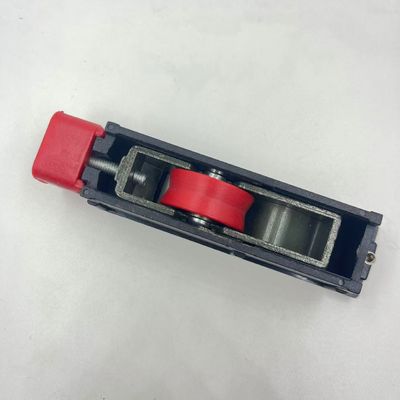 Kolay Kurulum Kapı Ve Pencere Çubuk Alüminyum Alaşım Tek Tekerlekli Paslanmaz Çelik