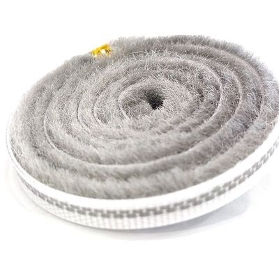 ISO9001 2008 Sertifikalı Kahverengi fırça mühürleri Kapı Pencere mühürleri Performans için KARA/GİRİ/KAHVERİ/BEYİR/BİRKİR RENGLERDE