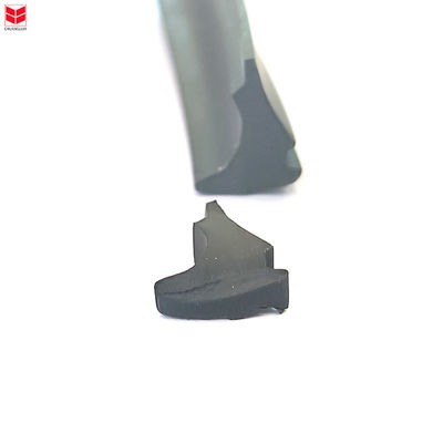 PVC EPDM Pencere Sıfırlama Şerit Alüminyum Pencere için Kauçuk Sıkıştırma Sıfır/Kürt/Kahverengi/Beyaz/Başka Renkler