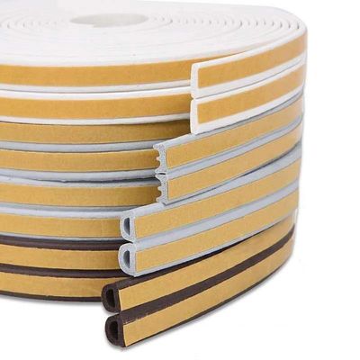 TPE Pvc Epdm Ahşap Kapı Kauçuk Hava Dükkanları Daire için Bantlar