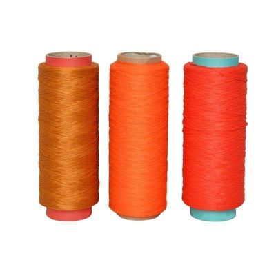 6-7GD RING SPUN CLJ 2000D Polyester Filament İplik Polipropilen İplik Halat İçin Alev Geciktirici İplik