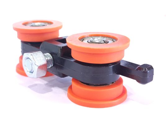 Daire Alüminyum Profil Kapı Pencere Roller PVC Plastik rulman tekeri Modern tasarım