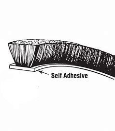 Böcek geçirmez hava şeridi 7*7 mm Ağacı Dolap Güçlü Yapışkanlıklı Sıcak Erime