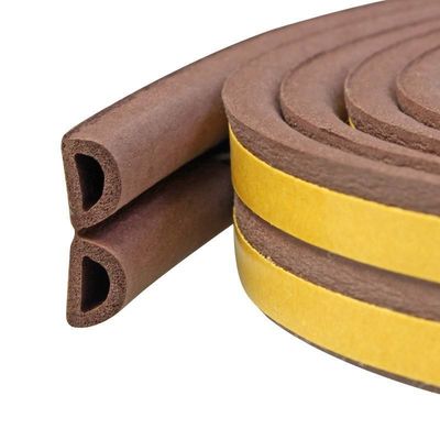 Hava Şeritleri Ekstrüde Epdm Kauçuk Katı Buzdolabı Kapısı Dökme Şeritleri