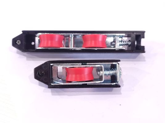 Siyah Kaydırmalı Patio Kapı Roller V Groove Alüminyum Kaydırmalı Pencere Roller