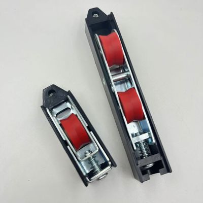 Siyah Kaydırmalı Patio Kapı Roller V Groove Alüminyum Kaydırmalı Pencere Roller