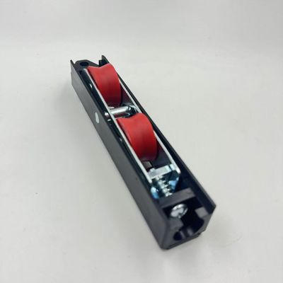 Siyah Kaydırmalı Patio Kapı Roller V Groove Alüminyum Kaydırmalı Pencere Roller