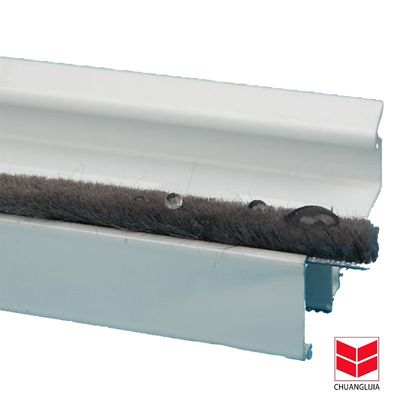 Daire CLJ Yumuşak Düz Mohair Yün Yığın Su geçirmez Kapı ve Pencere Aksesuarları Fırça Mühür Hava Çıkarma