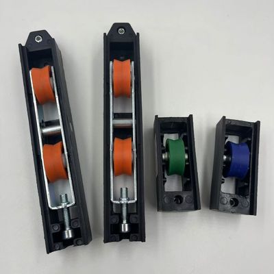 Renkler BEYAZ/BİRKİLER Ağır Güçlü Çift Kaydırmalı Kapı Rolü Paslanmaz Çelik Kaydırmalı Rolü