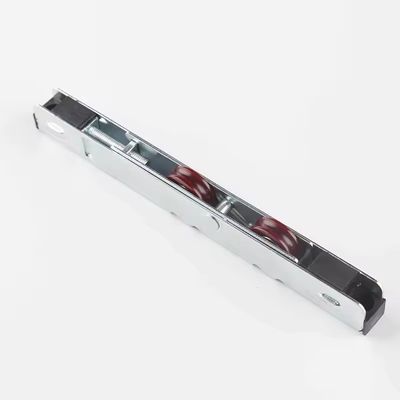 U Groove Steel Single Pulley Wheel For Sliding Door UPVC Pencere Aksesuarları