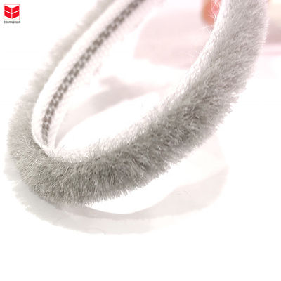 CLJ Yün Yığın Dükkanlı Silikonlu Hava Çizgisi Auminium Kapı Ve Pencere için Şişkin Kürk