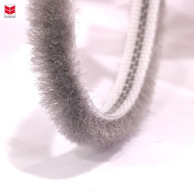 CLJ Yün Yığın Dükkanlı Silikonlu Hava Çizgisi Auminium Kapı Ve Pencere için Şişkin Kürk