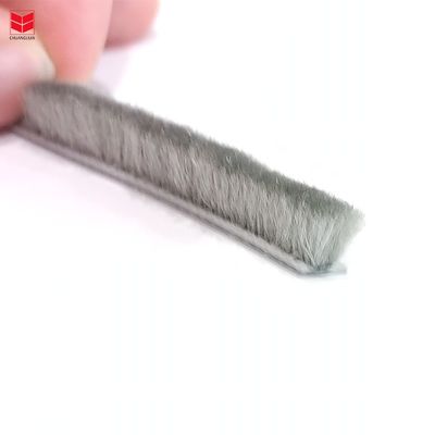 CLJ Dikiş fırça mühürlü yün yığın hava şeridi hayvan kapı mühürü düz kürk dairesi ile