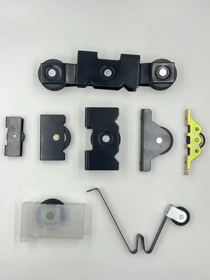 Daire Demir Pencere Pulley Kaydırma Kapı Çizelgeleri ve Roller Aksesuarları Ağır Görevli