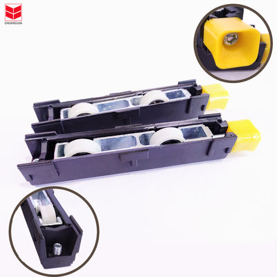Çift Yumuşak Kapatma Kaydırma Kapı Yol Roller Damper Asılı Roller Daire için