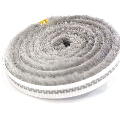3-25mm Yığın Yüksekliği CLJ Epdm Kapı Ve Pencere Hava Çizgisi Boşluk Engelleyici İzolasyon Düğümü Kendine Yapışkan Teyple