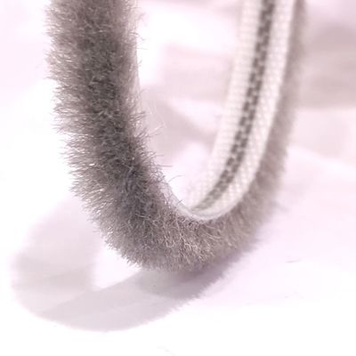 Modern Tasarım Tarzı CLJ Fined Rüzgar Dayanıklı Toz Dayanıklı Mohair fırçası Plastik Weatherstripping ve 3-25mm Yığın Yüksekliği ile