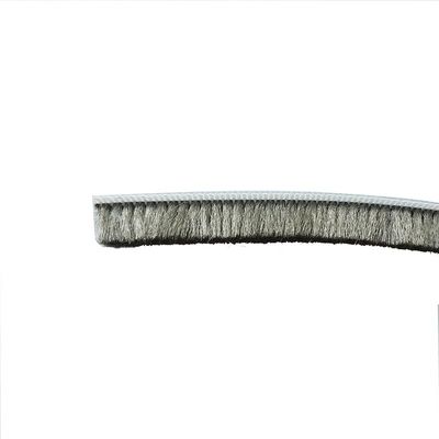Yığın Yüksekliği 3-25mm / Genişliği 3-50mm CLJ Tüm Boyutlar Pencere Kapı Fırça Yığın Hava Çubuğu Felt Yün Yığın Çekim Sınırlayıcı