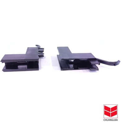 Özel L şeklinde Alüminyum Kaydırma Cam Kapı Alt Roller Nylon Tek Tekerlek Ticari için