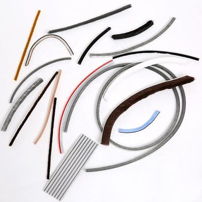 Kaydırıcı Pencere Hava Durumu Kırma fırça mühürü sıcak erimiş yapıştırıcı bant ve ses geçirmez işlevle