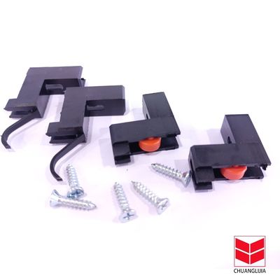 Alüminyum Pencere Kapısı Aksesuarları Modern Tasarımlı Plastik Kaydırıcı