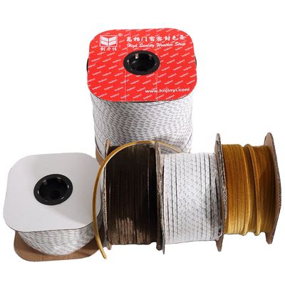 Daire Yığın Yüksekliği 3-25mm CLJ Mühür Yığın Hava Durumu Çıkarma Yün Yığın Mohair Kapı Pencere için Hava Çubuğu
