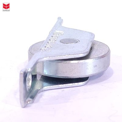 Alüminyum Çifte Kaydırıcı Pencere Kapısı Plastik Konutlu Alt Roller Katran Çarkı