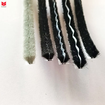 3-50mm Genişlik Fin Yün Yığın Pencere Dokunmuş Mühür Çubuğu Fırça Yığın Hava Çubuğu 3-25mm Yığın Yüksekliği ve Modern Tasarımı