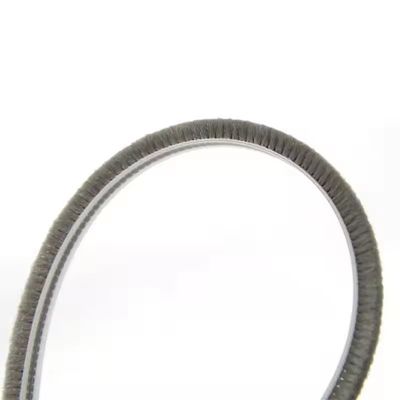 Mobilya Kapısı Çarpışma Karşıtı fırça mühürlü yün yığın hava şeridi yığın yüksekliği 3-25mm ve genişliği 3-50mm