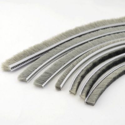 3-50mm genişlik Renkler KARA/GİRİ/KÜRÜ/BEYAZ/BİR KALK Çöp yün yığın pencere kapısı alt hava şeridi için mühürleme hava şeridi