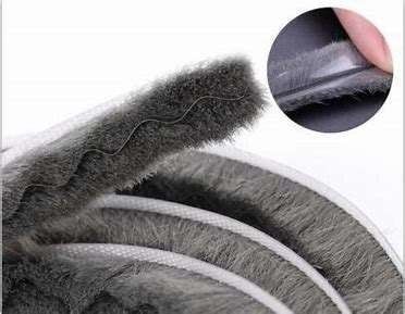 Dolaplar için toz geçirmez ve hava koşullarına karşı dayanıklı hava durumları 7 * 6 mm Siyah / Gri / Kahverengi / Beyaz