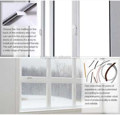 Modern tasarım cam kapı mühürleri Hava mühürleri Hava mühürleri Weatherstriping piller Weather Strip