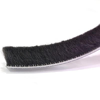 100% PP 3p Gri Siyah Pencere Ve Kapı Silikon Su geçirmez Yığın Plastik Hava Çubuğu 3-50mm Genişlik 3-25mm Yığın Yüksekliği