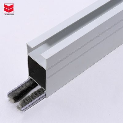 Kaydırıcı Pencereler için özelleştirilebilir Hava Çizimi Renkleri KARA/GİRİ/KARA/BEYİK/DÜNYADIR Yığın Yüksekliği 3-25mm / Genişliği 3-50mm