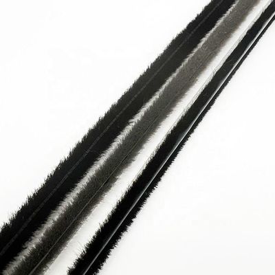 3-50 mm pil genişliği Anti toz fırça mühürleri rüzgar geçirmez ve toz geçirmez kapı pencere çözümü için hava şeridi