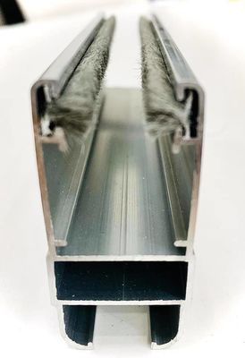 Alüminyum Kapılar Ve Pencere Aksesuarları Toz Önleme Pencere Pencere Pencere Hava Çubuğu Yığın Yüksekliği 3-25mm