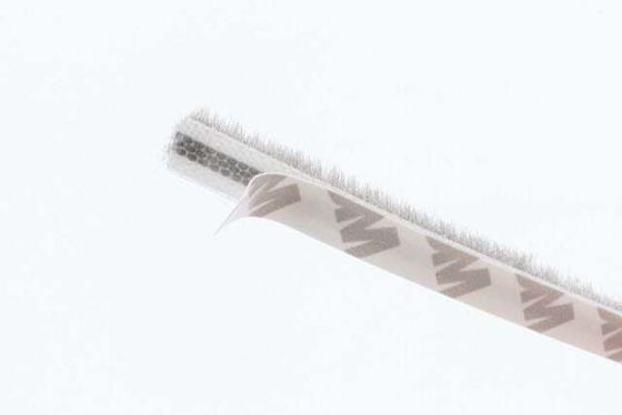 Kolay Kurulum Yün Yığın Su geçirmez Fırça Gasketi Hava Döşeme Kapı ve Pencere Döşeme Şerit Siyah/ Gri/ Kahverengi/ Beyaz/ Diğer Renkler